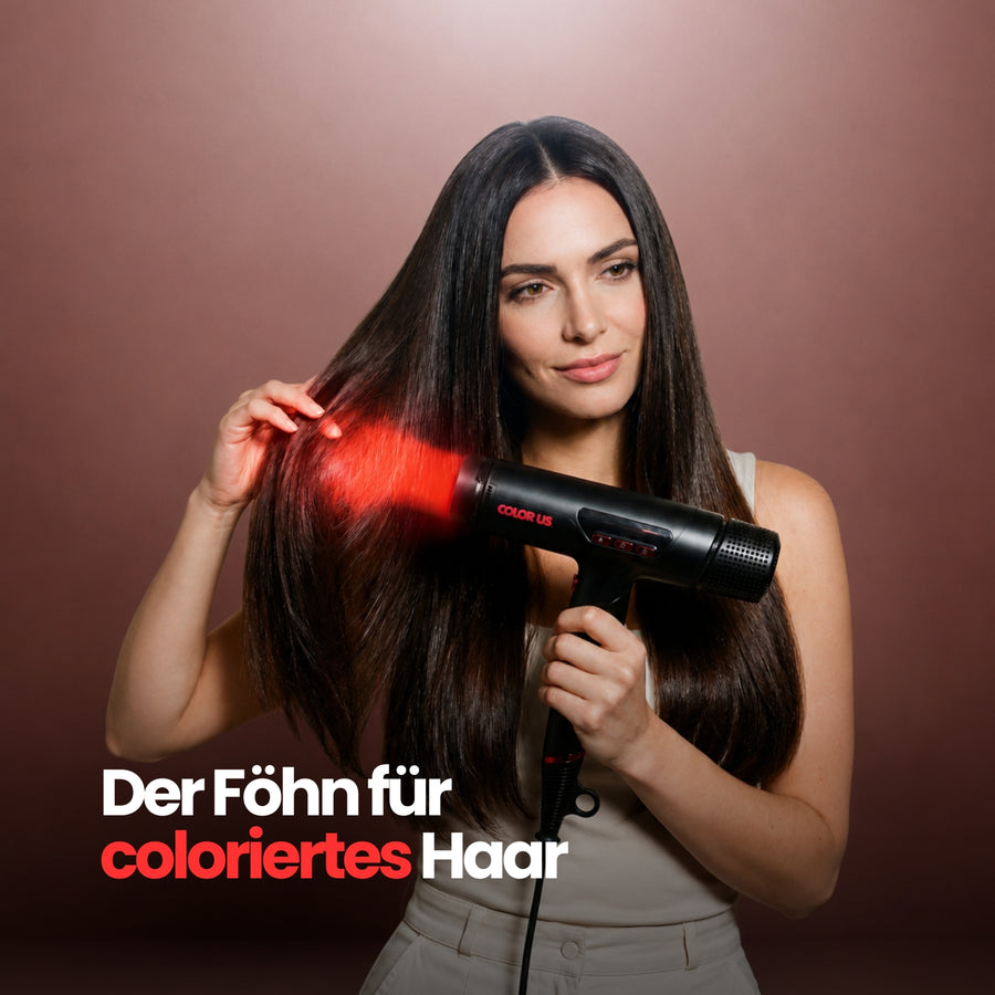 Asciugacapelli a infrarossi per capelli colorati