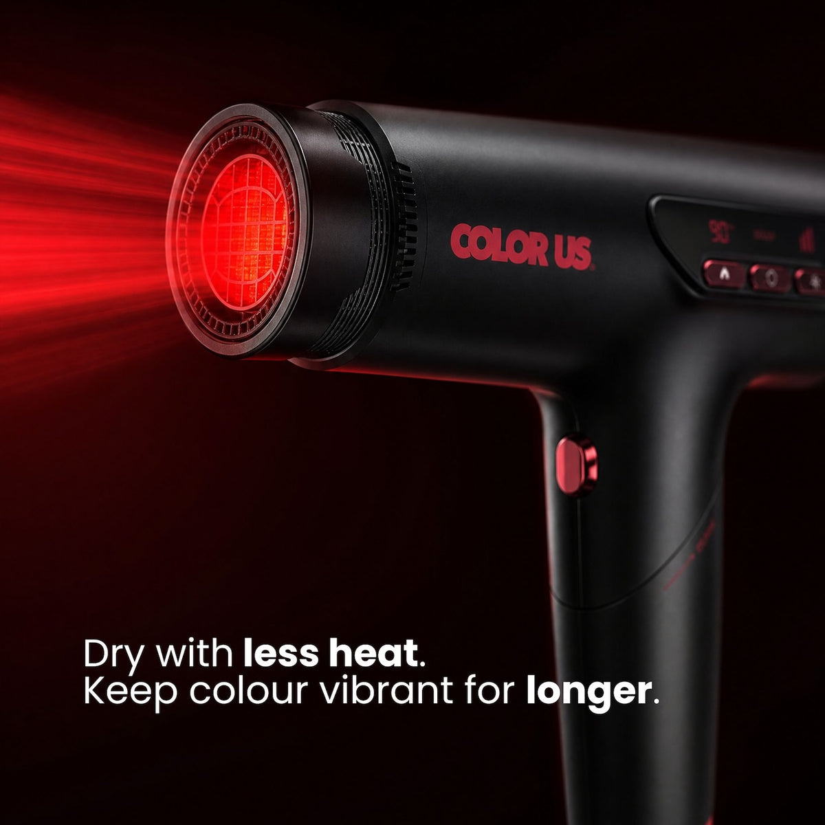 Infrared Hair Dryer for coloured hair