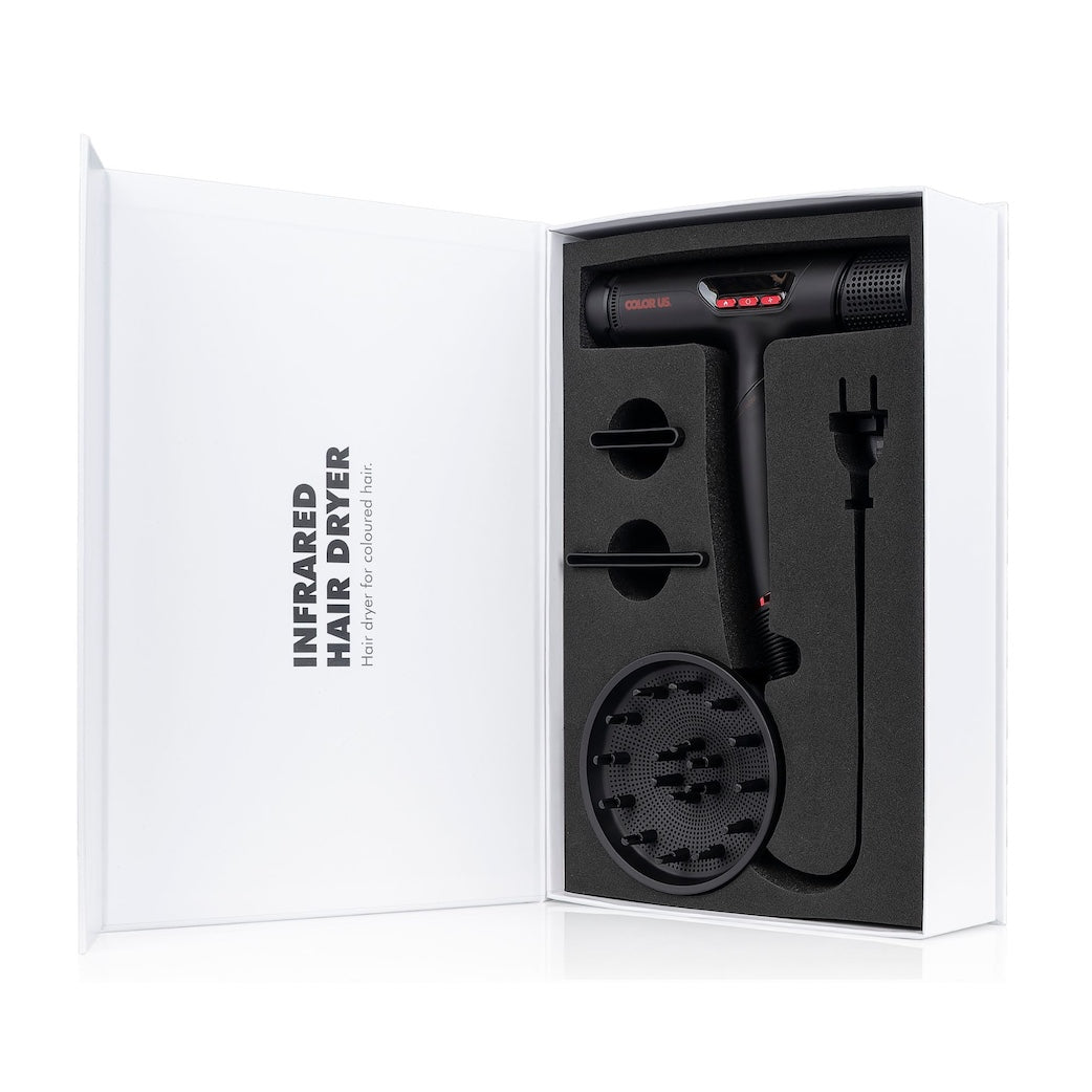 Infrared Hair Dryer for coloured hair